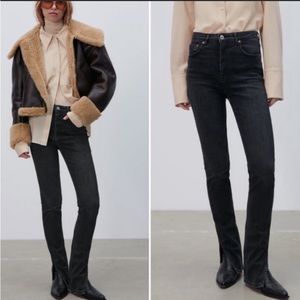 Zara ‘The skinny’ jean with ankle slits